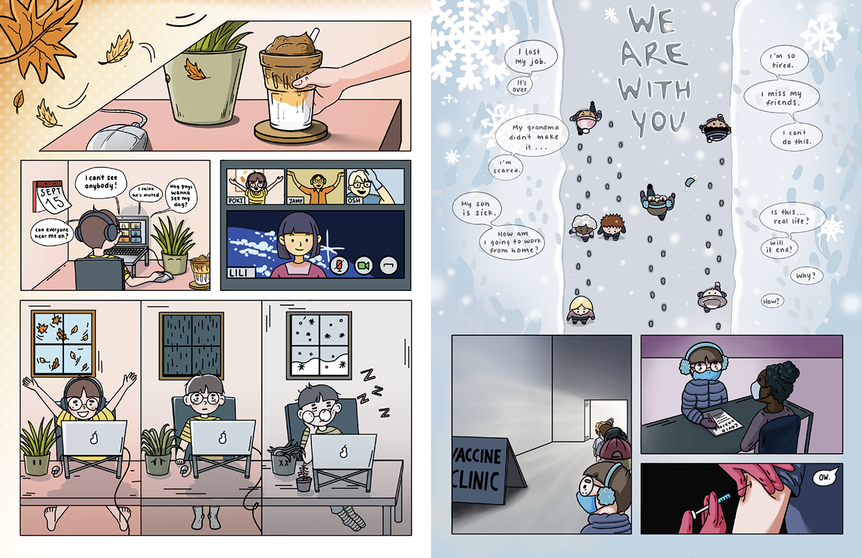 Team We Belung 2Gether - comic spread 2