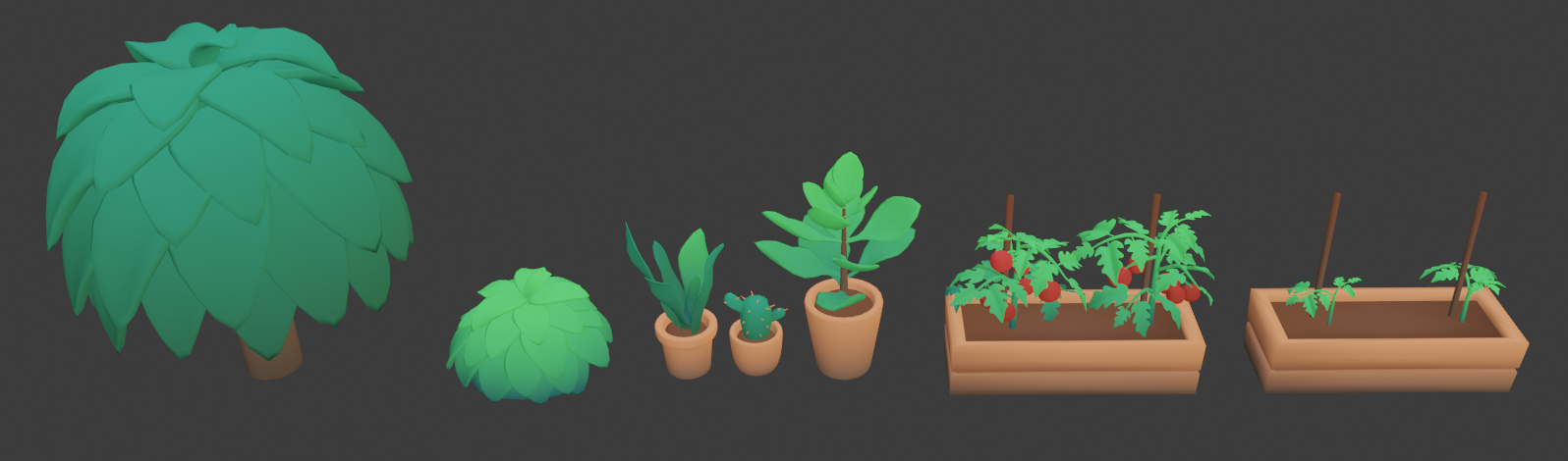 Team KICK AXS - 3D plants